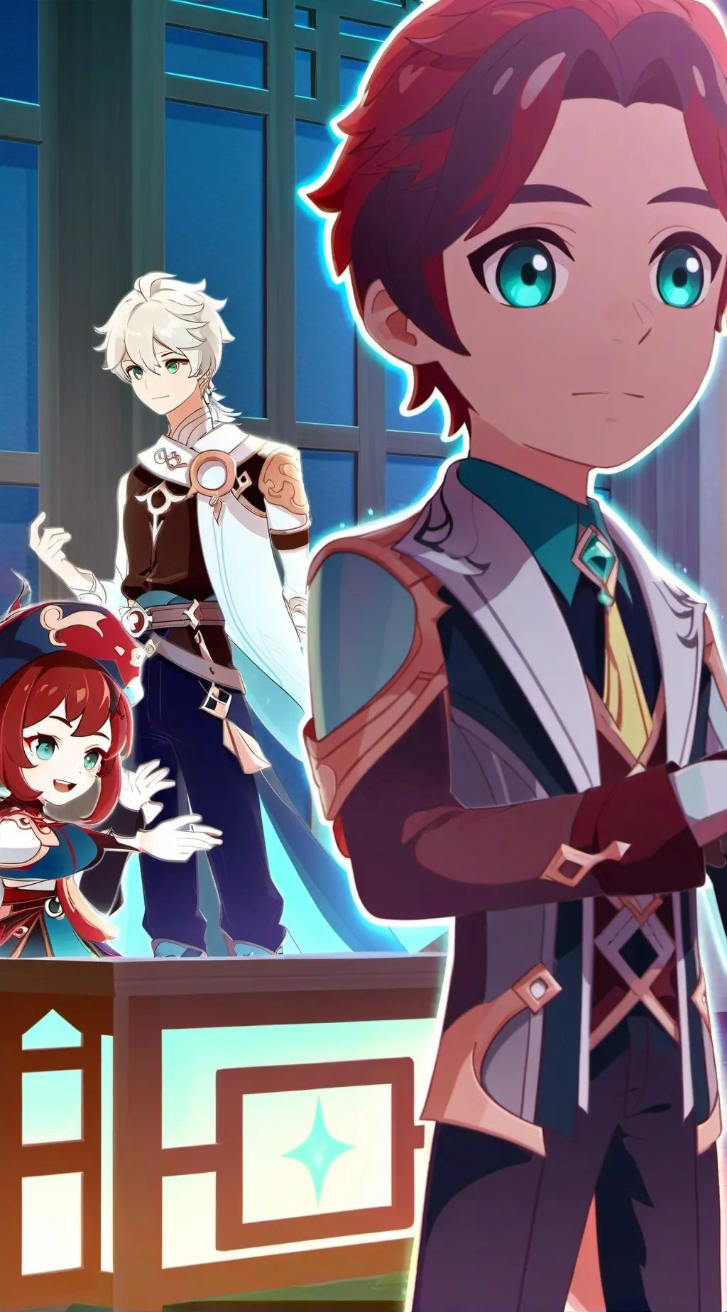 ai character: Genshin Impact  background