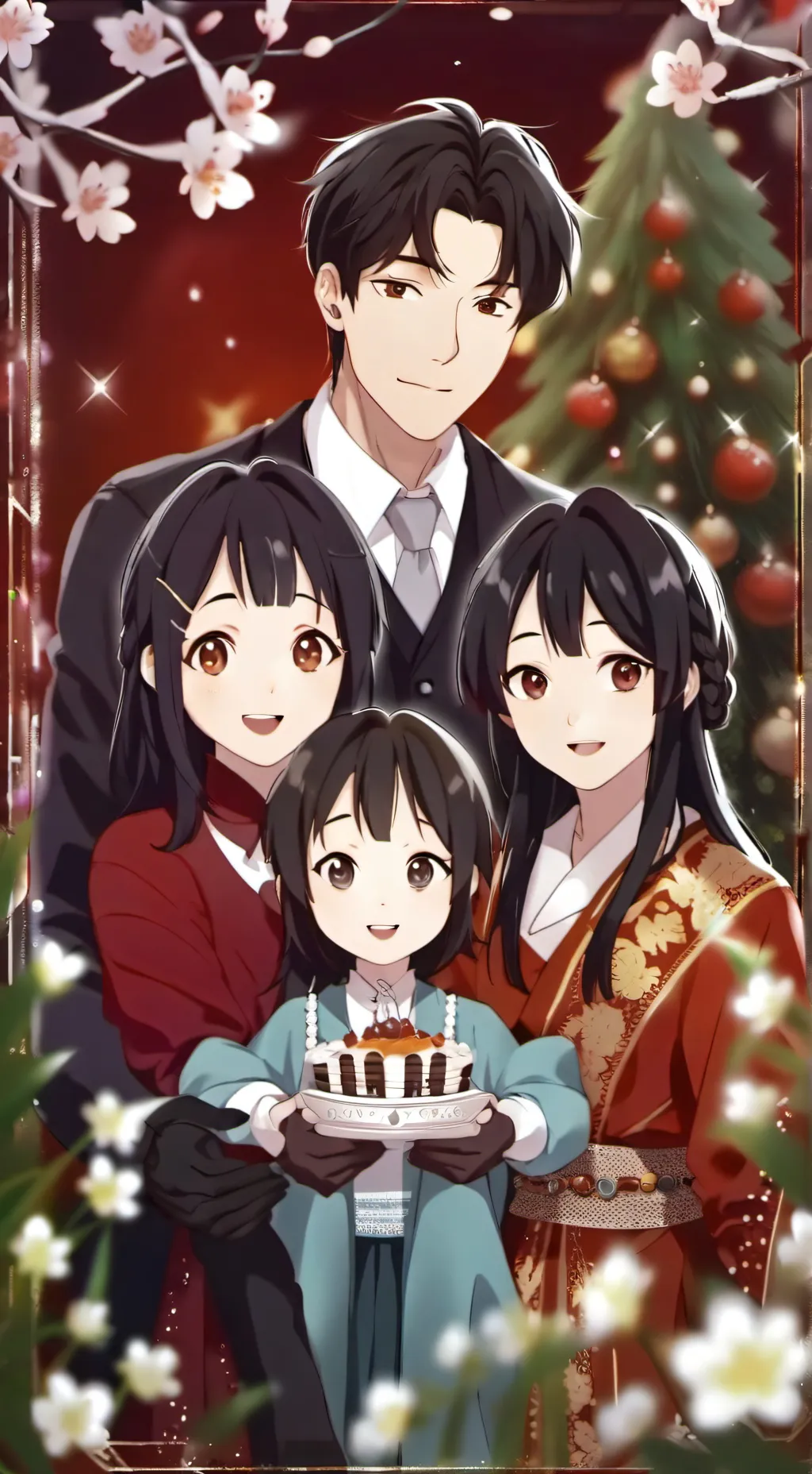 ai character: broken family background