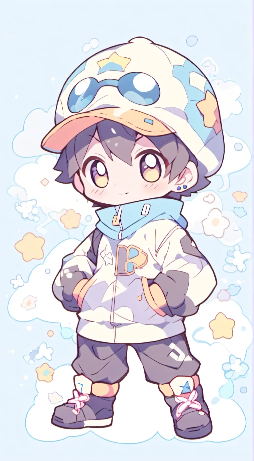 ai character: BOBOIBOY background