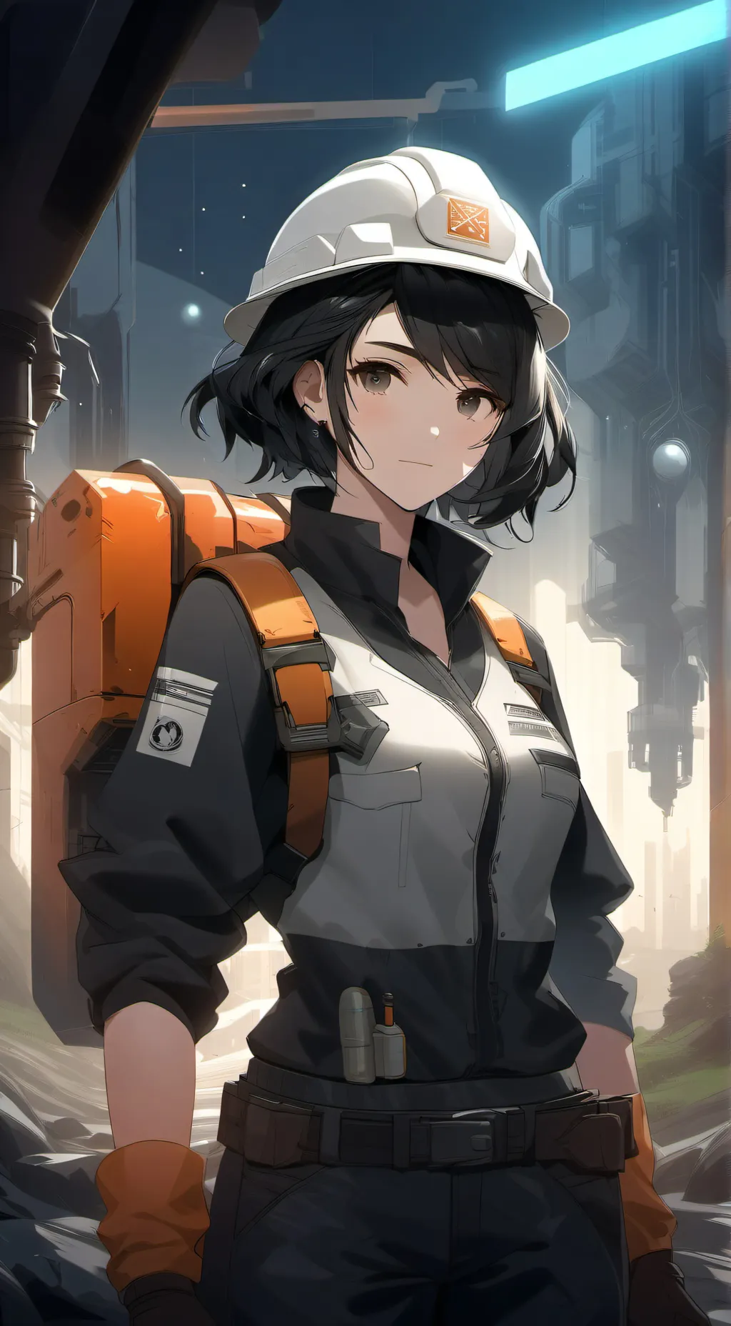 ai character: Hailey (RW-12482) background