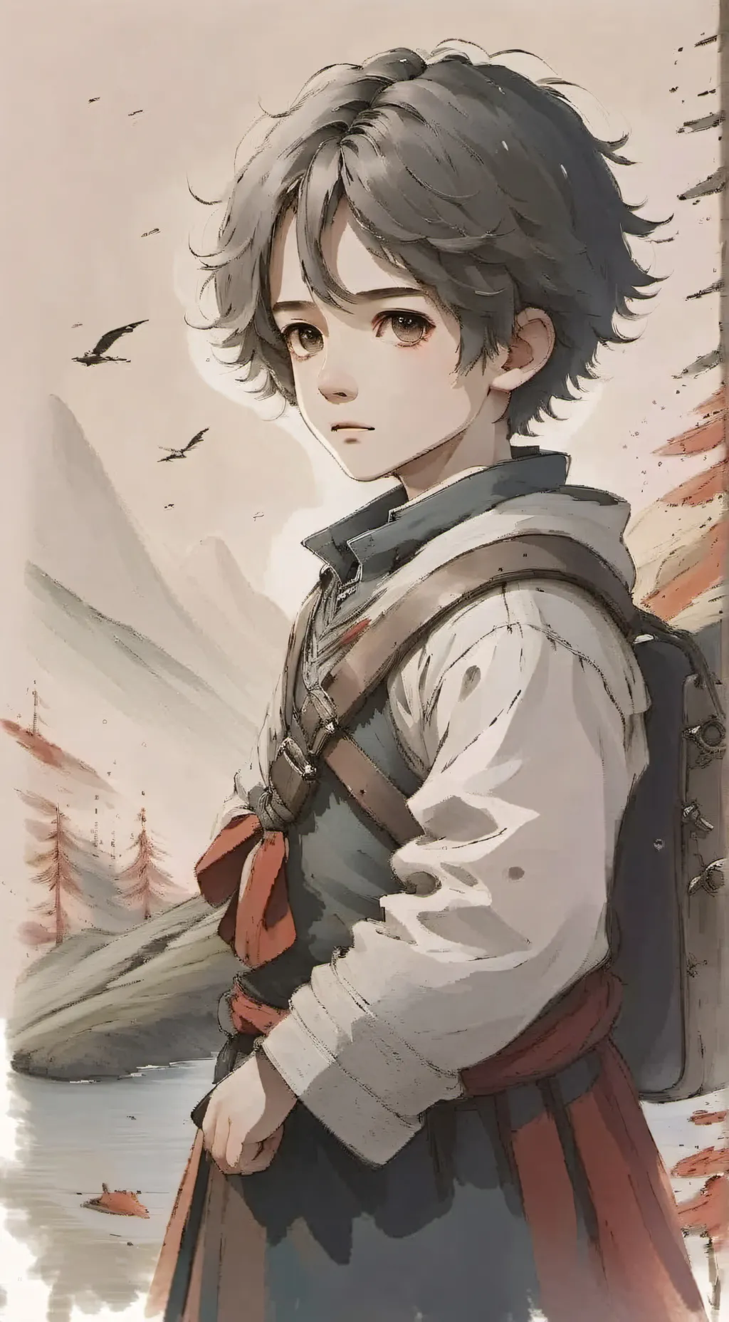 ai character: annoying brother background