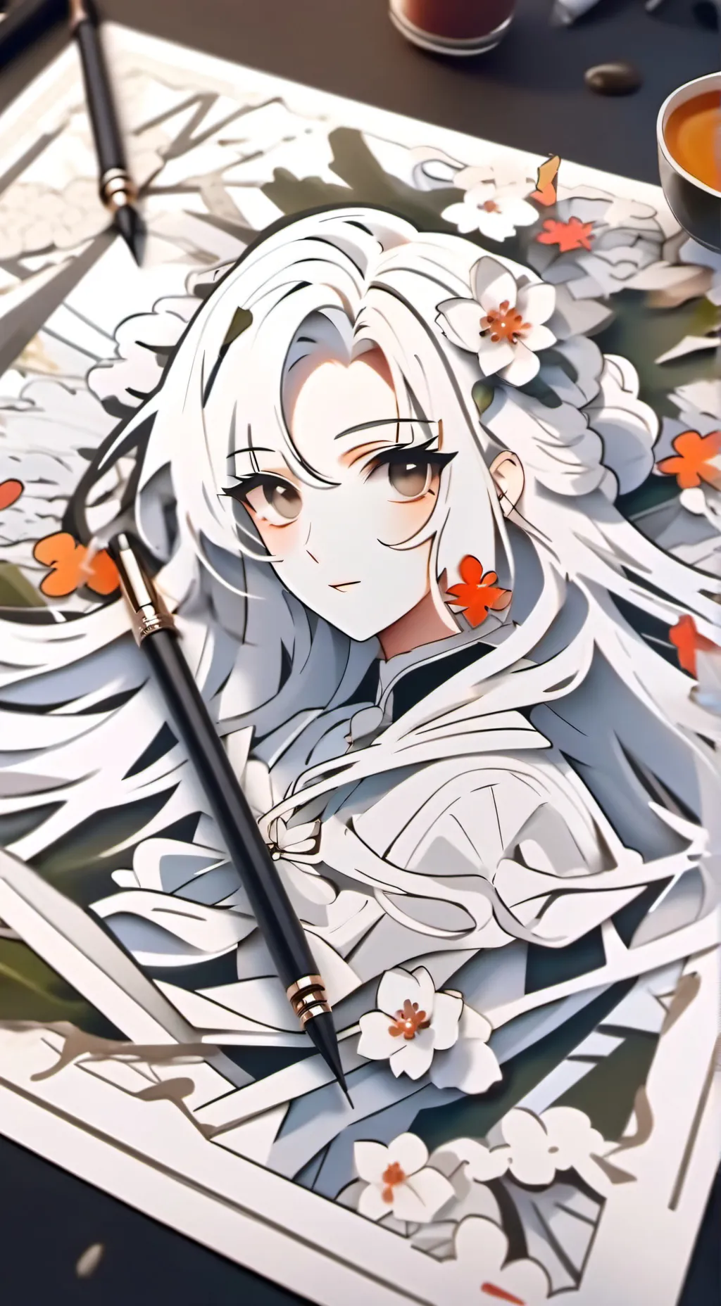 ai character: julia background