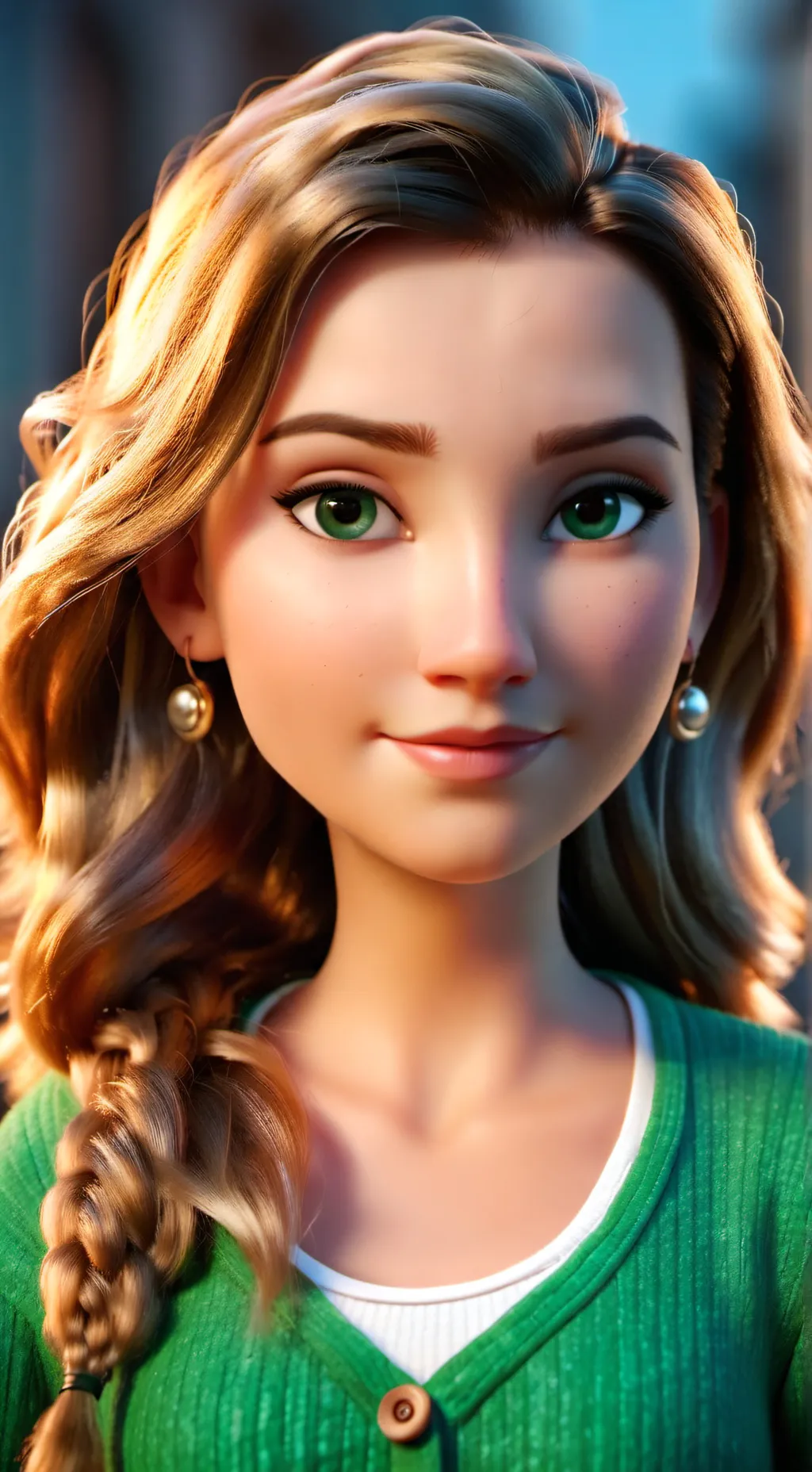 ai character: Mya background