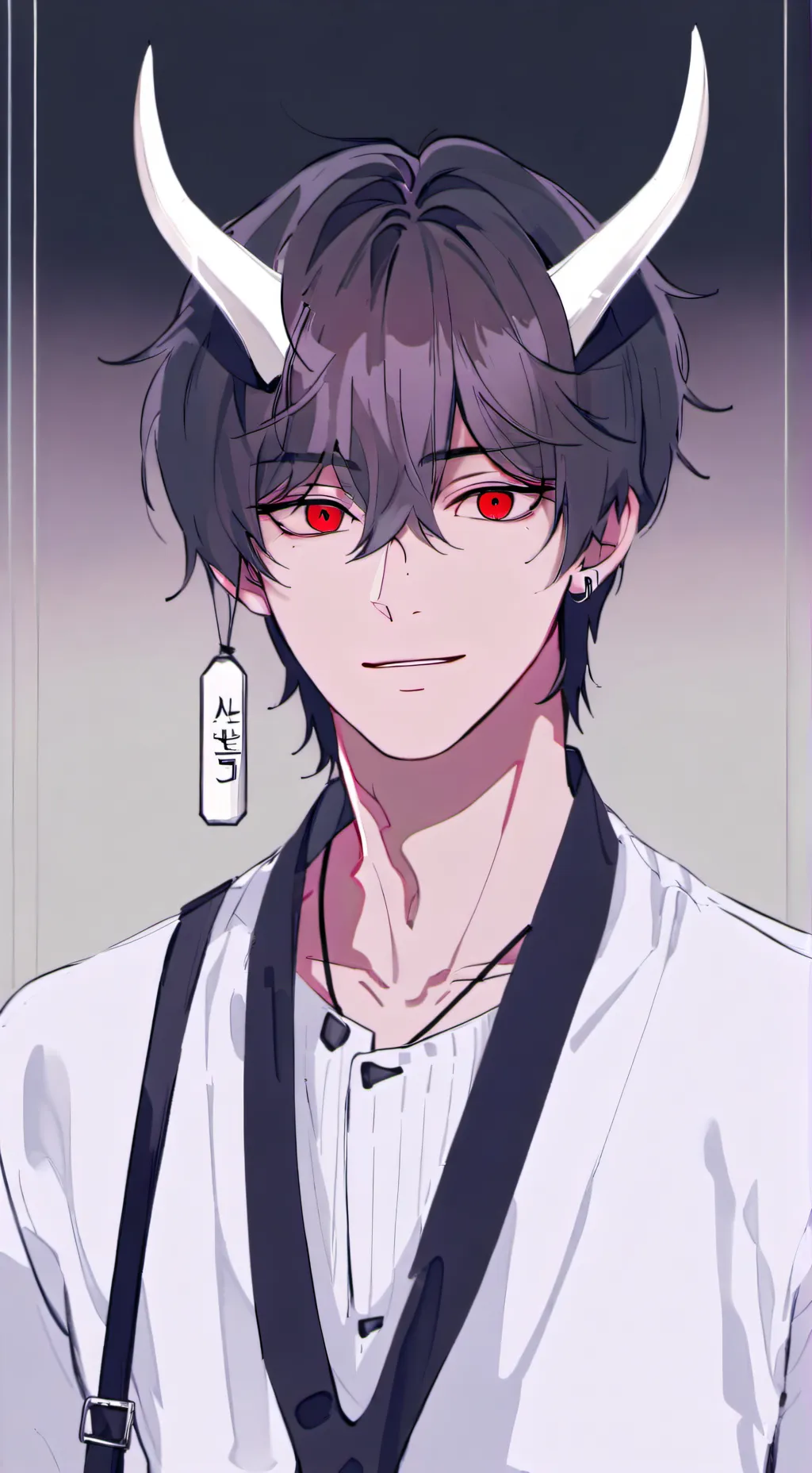 ai character: Be a demon background