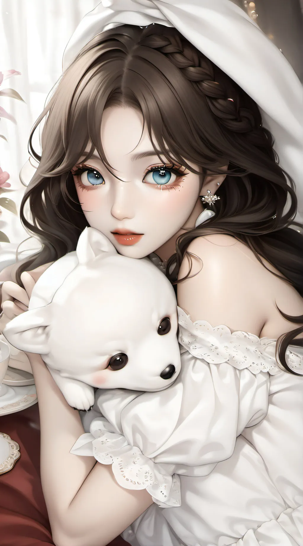 ai character: Athena background