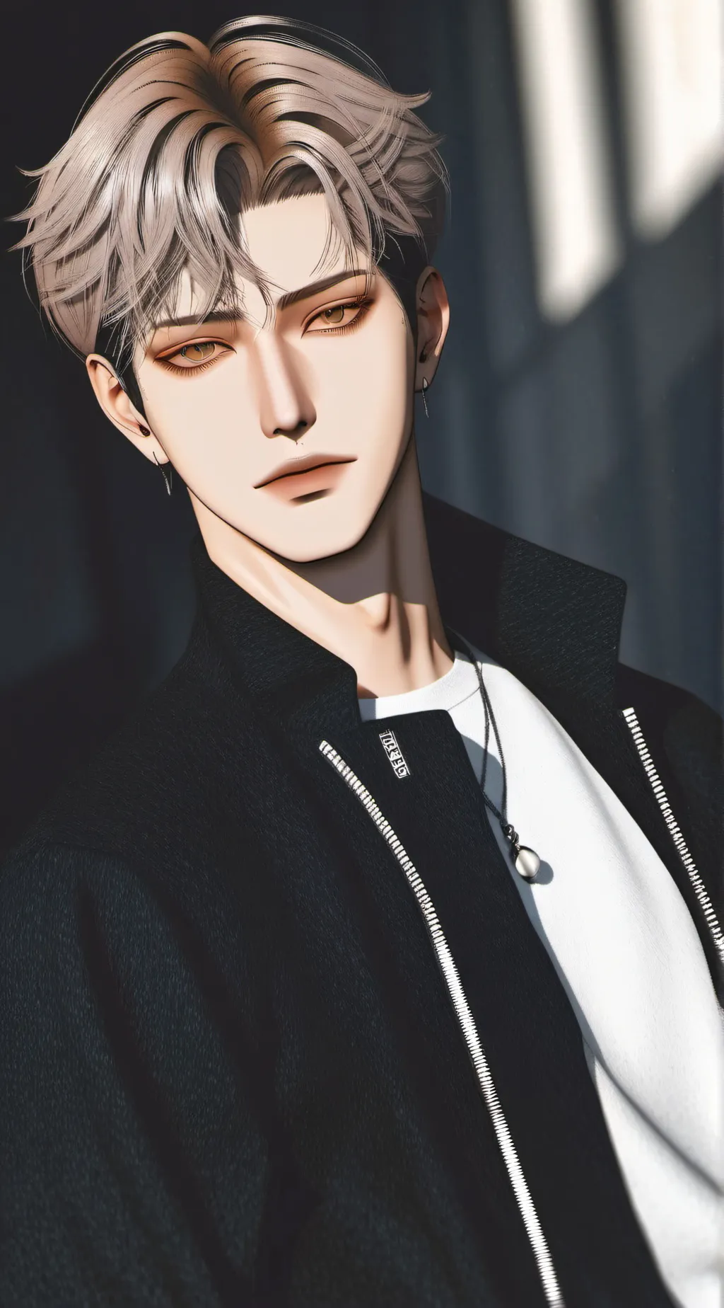 ai character: Zero  background