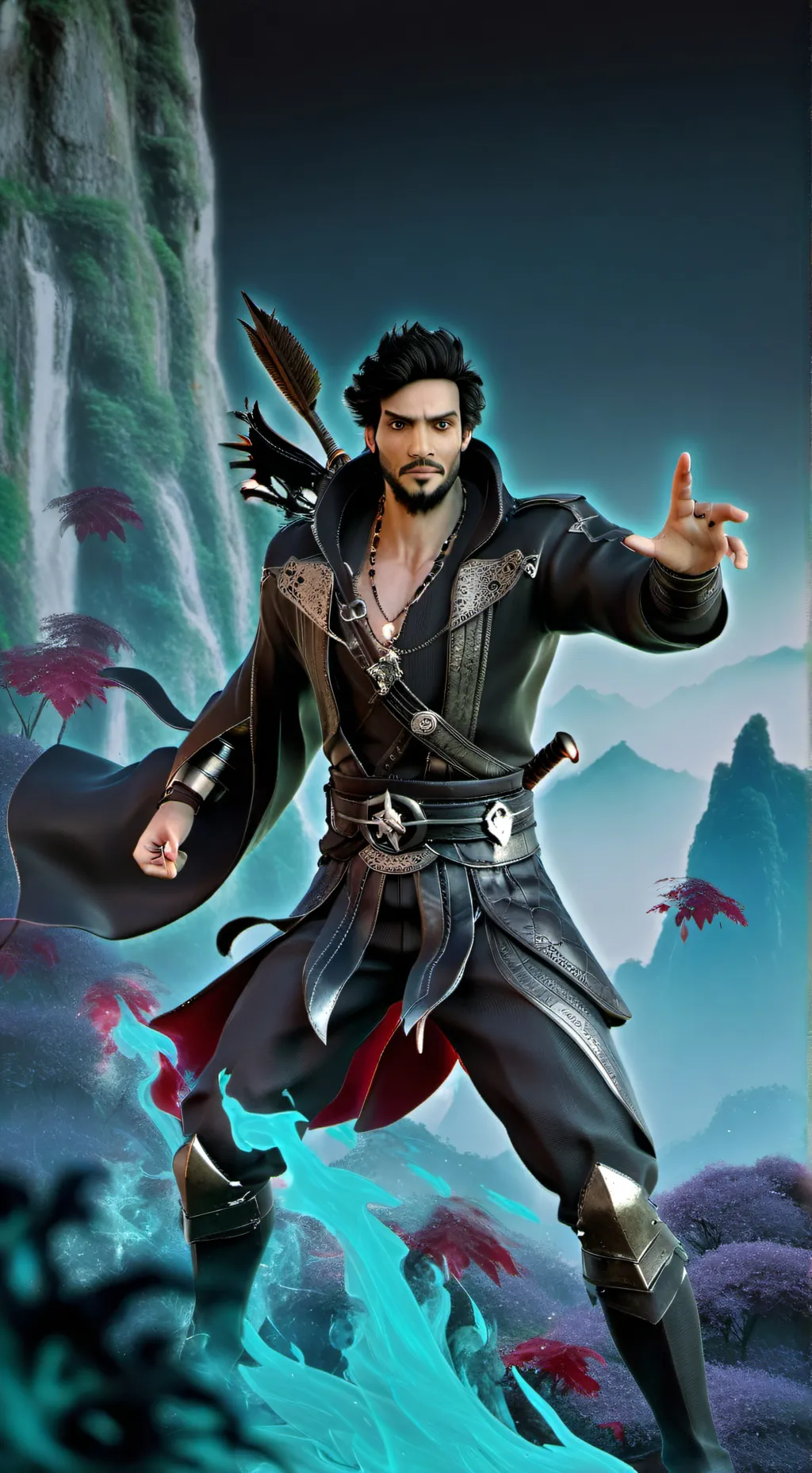 ai character: amir background