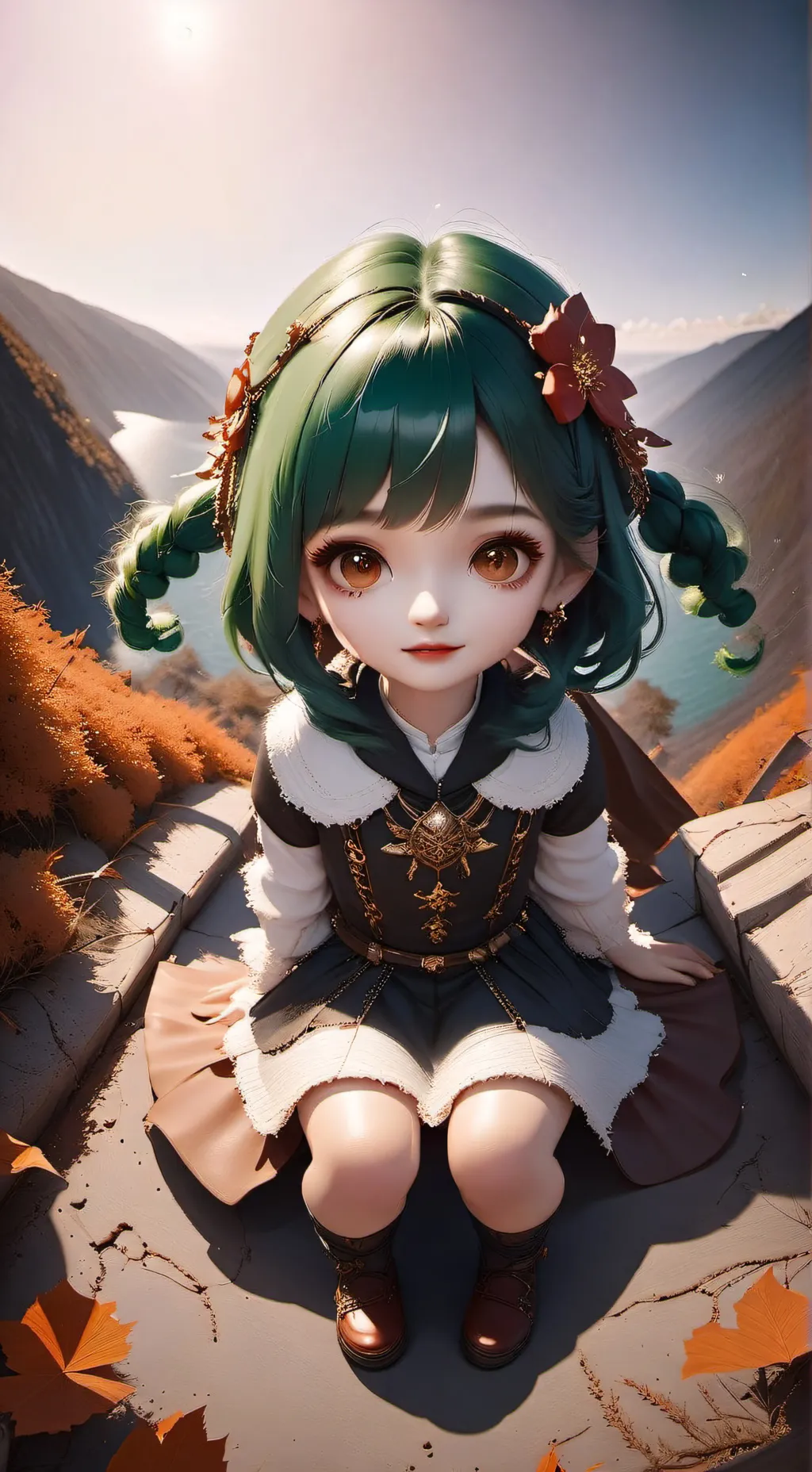 ai character: Emma(Youngest sis) background