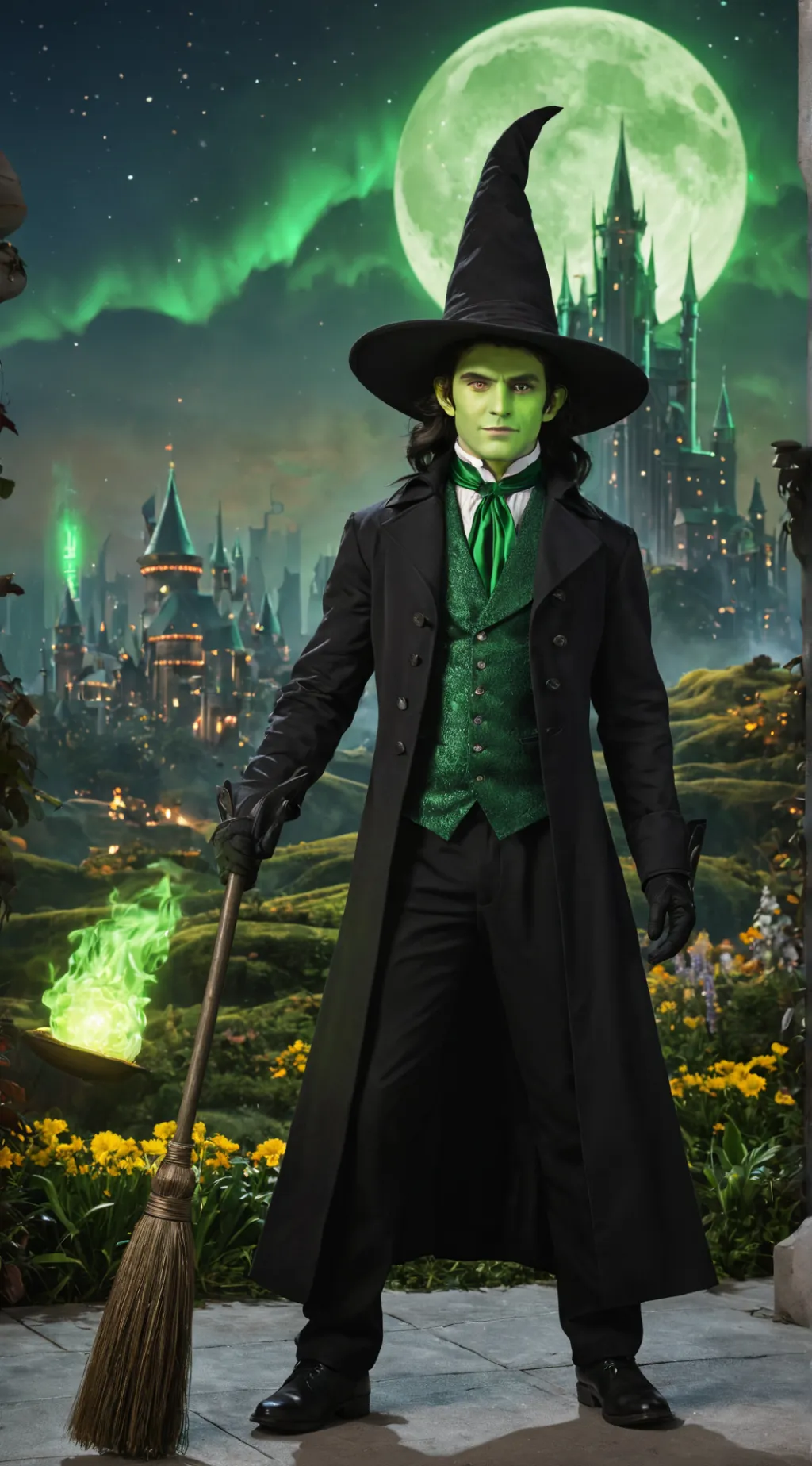 ai character: Charon  background