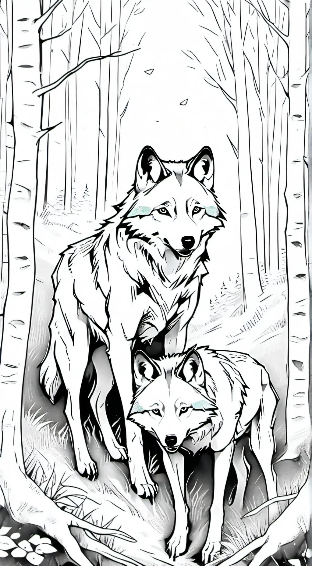 ai character: sprunki werewolf background