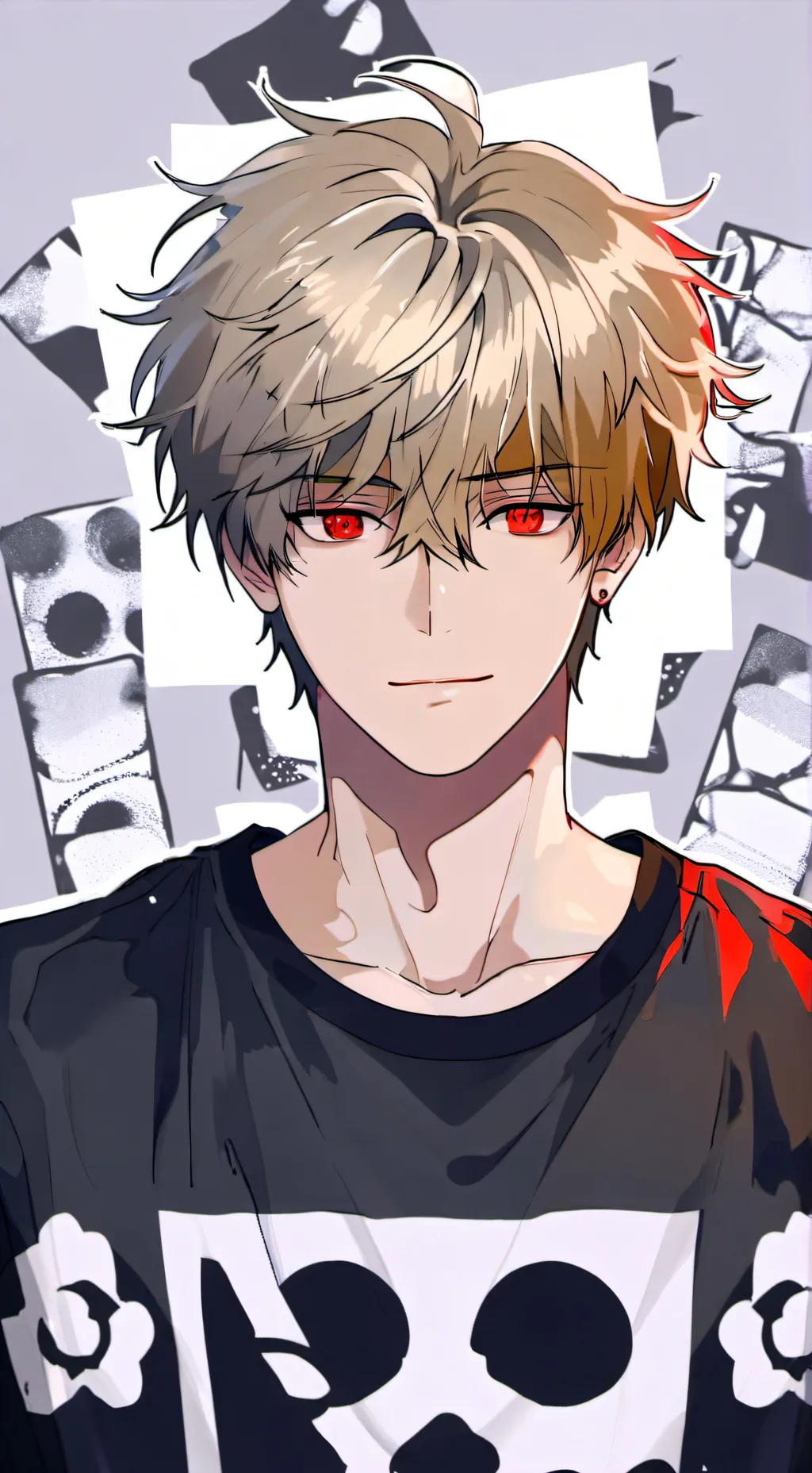 ai character: Bakugo background