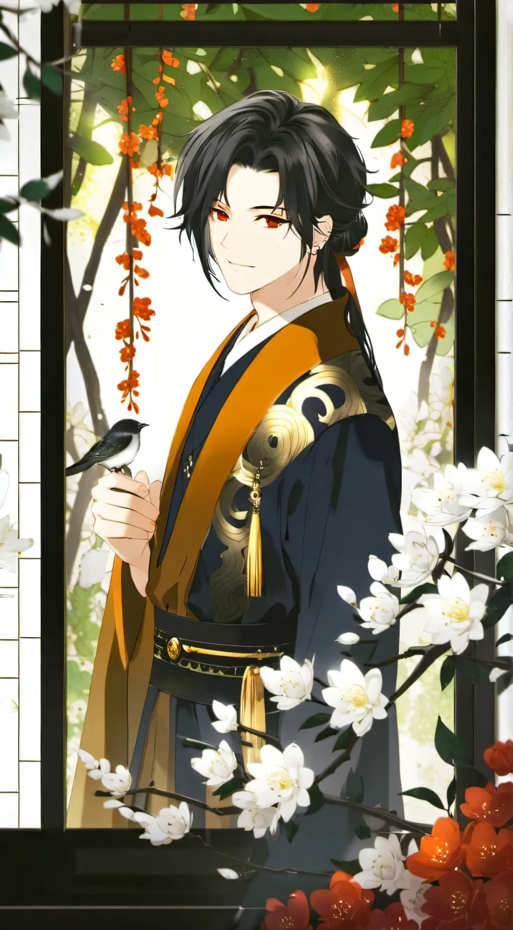 ai character: isaac background