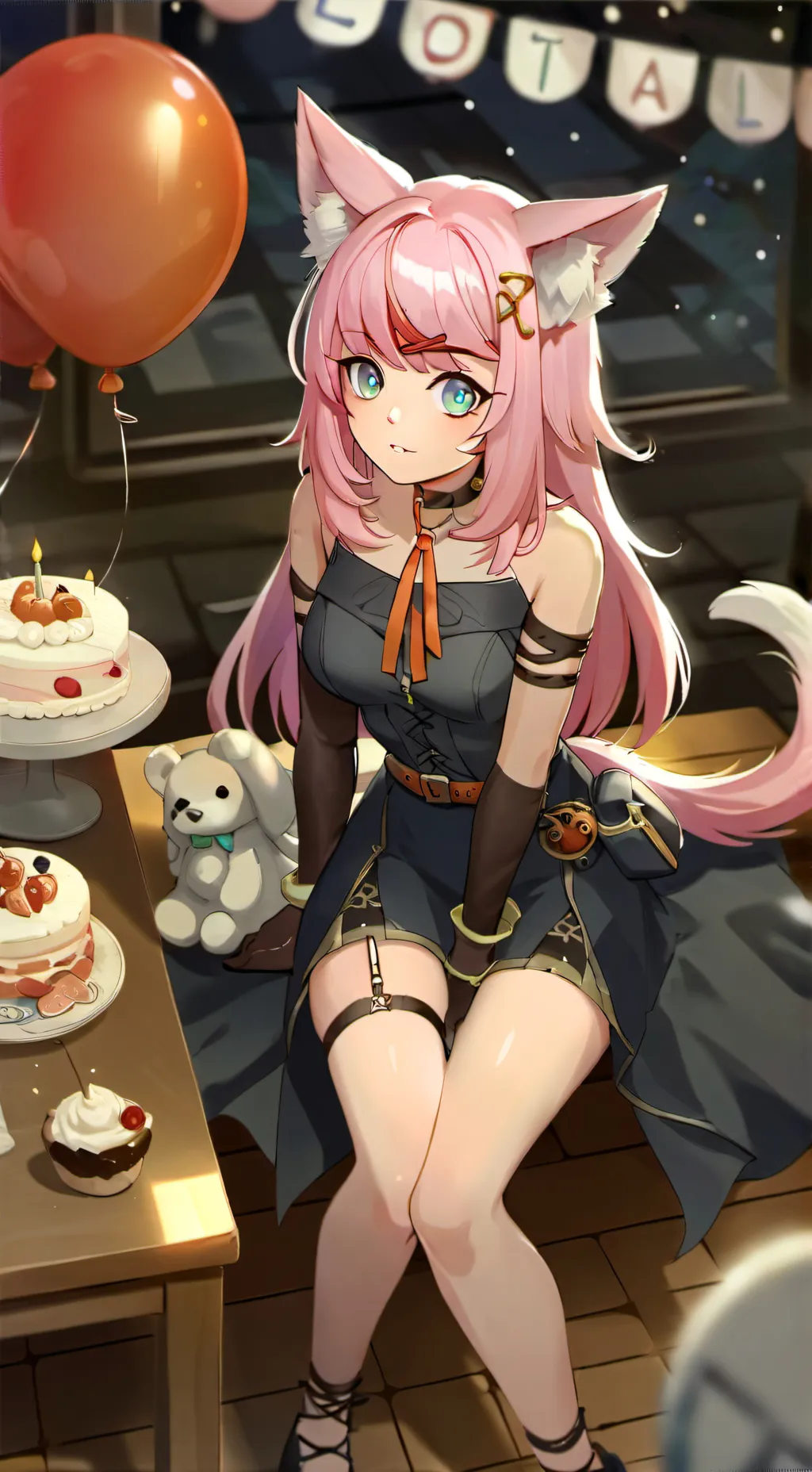 ai character: Bubblefox background