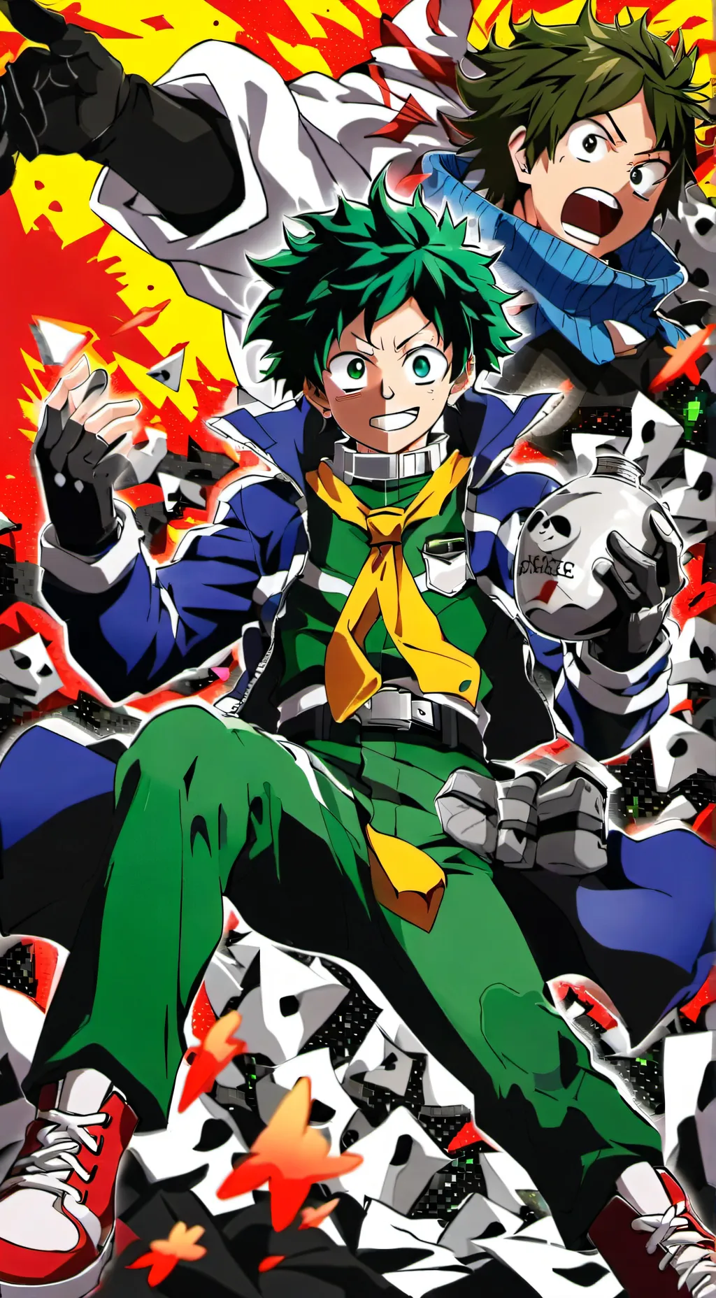 ai character: MHA RE ￼ background