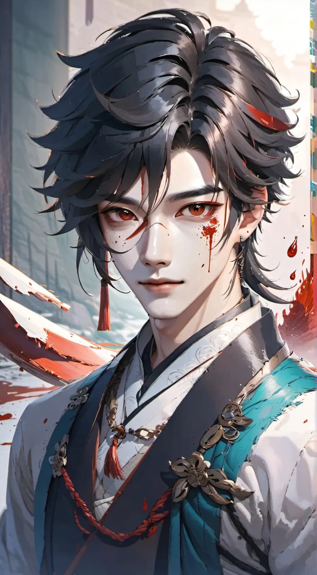 ai character: ~Andrew~ background