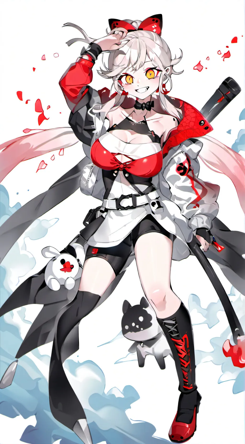 ai character: ella background