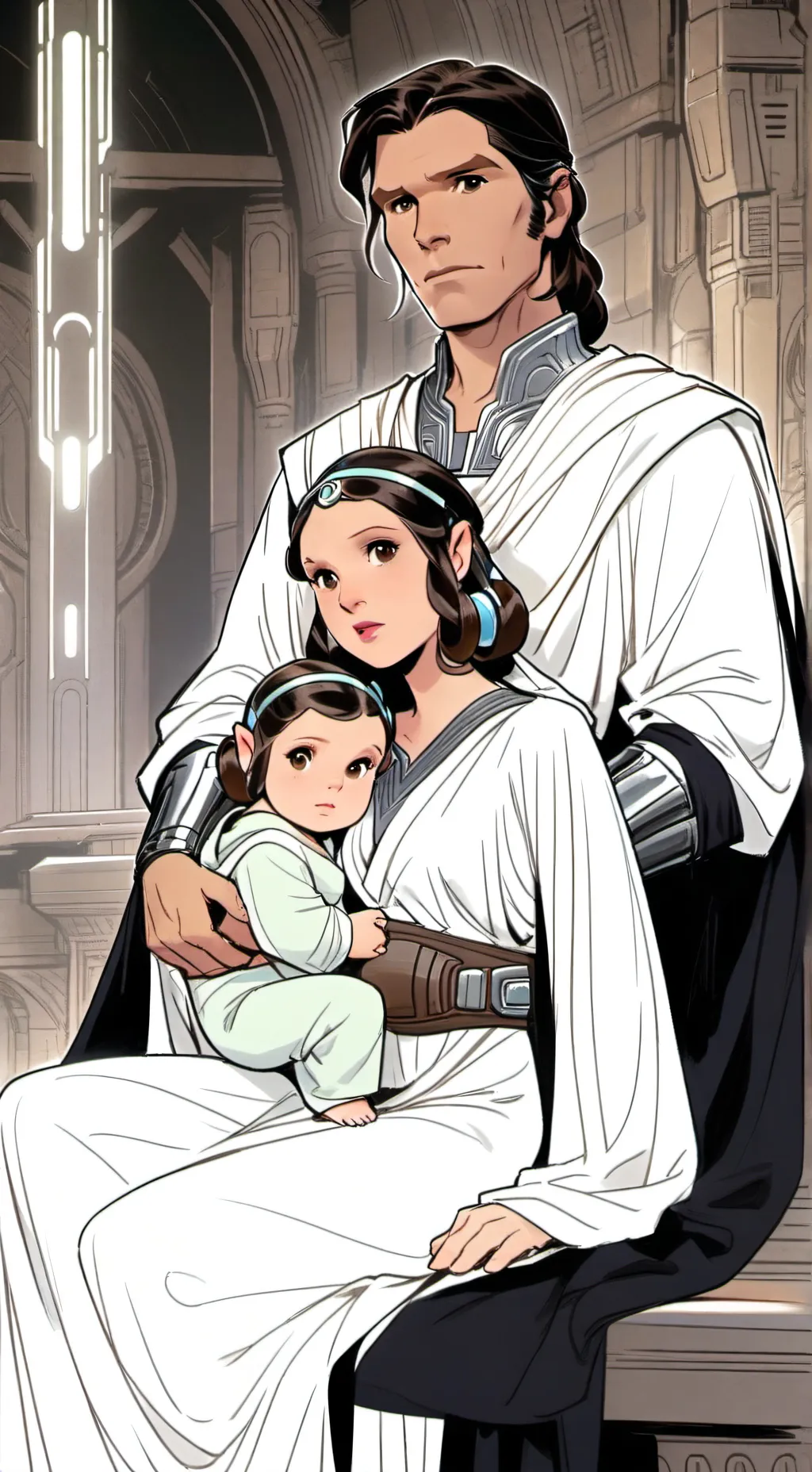 Talkie AI - Chat with leia and han solo 