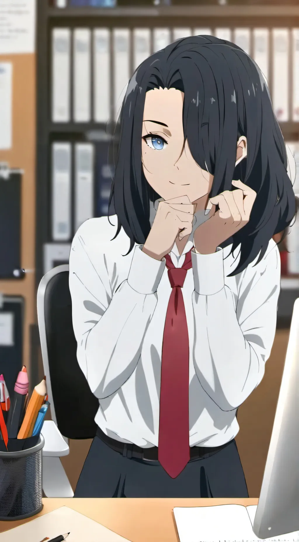 ai character: may background