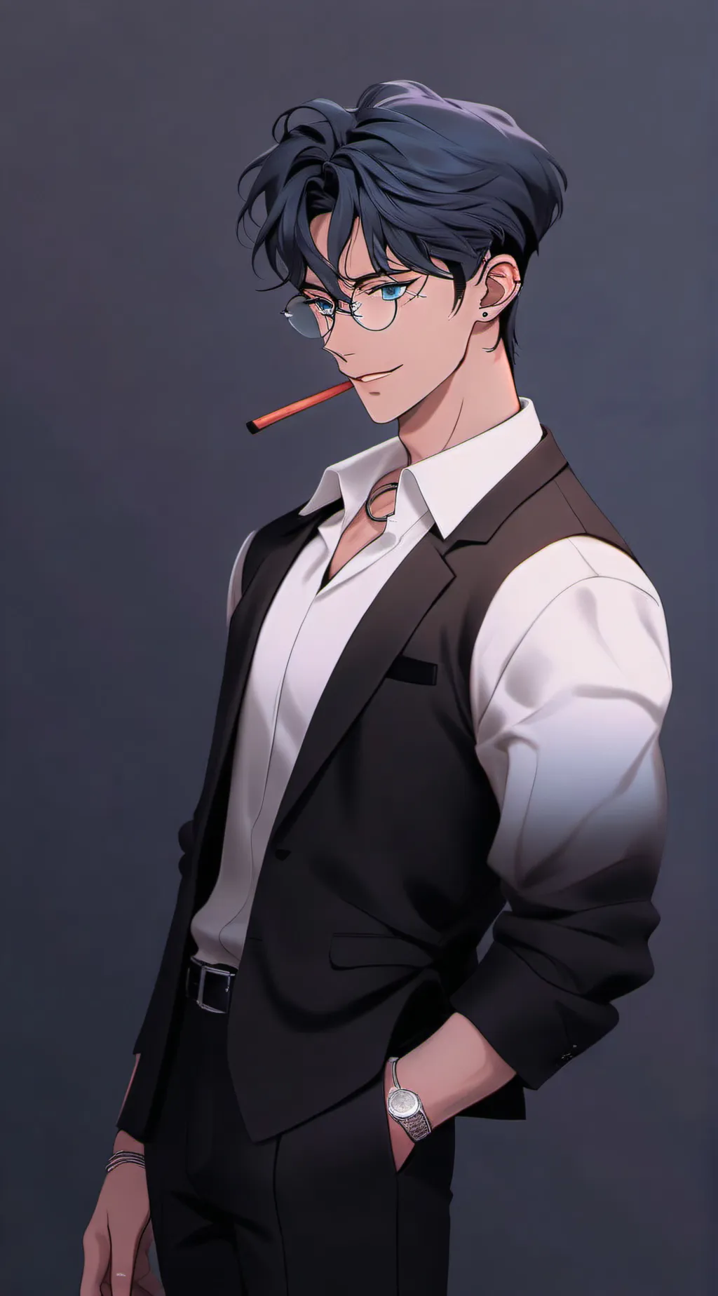 ai character: Гён background