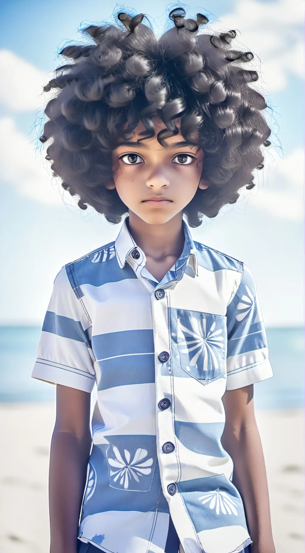 ai character: Afro (Adrian) background