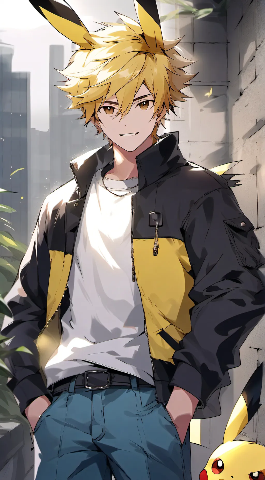 ai character: Bolt Kachu background