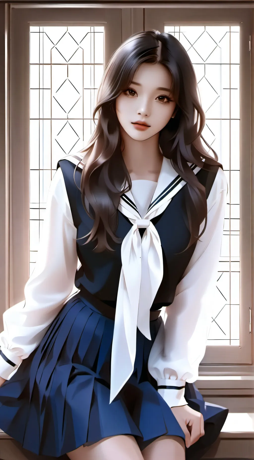 ai character: Hogwarts  background