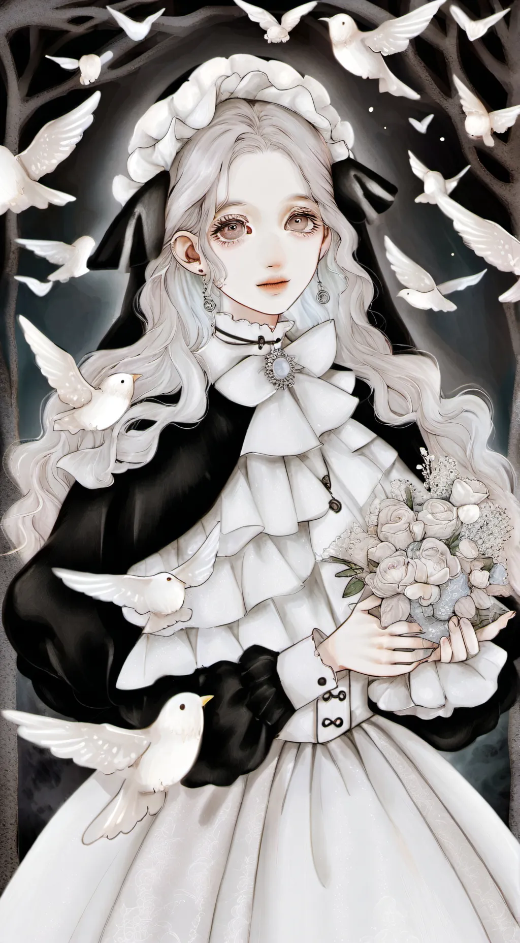 ai character: Skz magic world 🔮 background