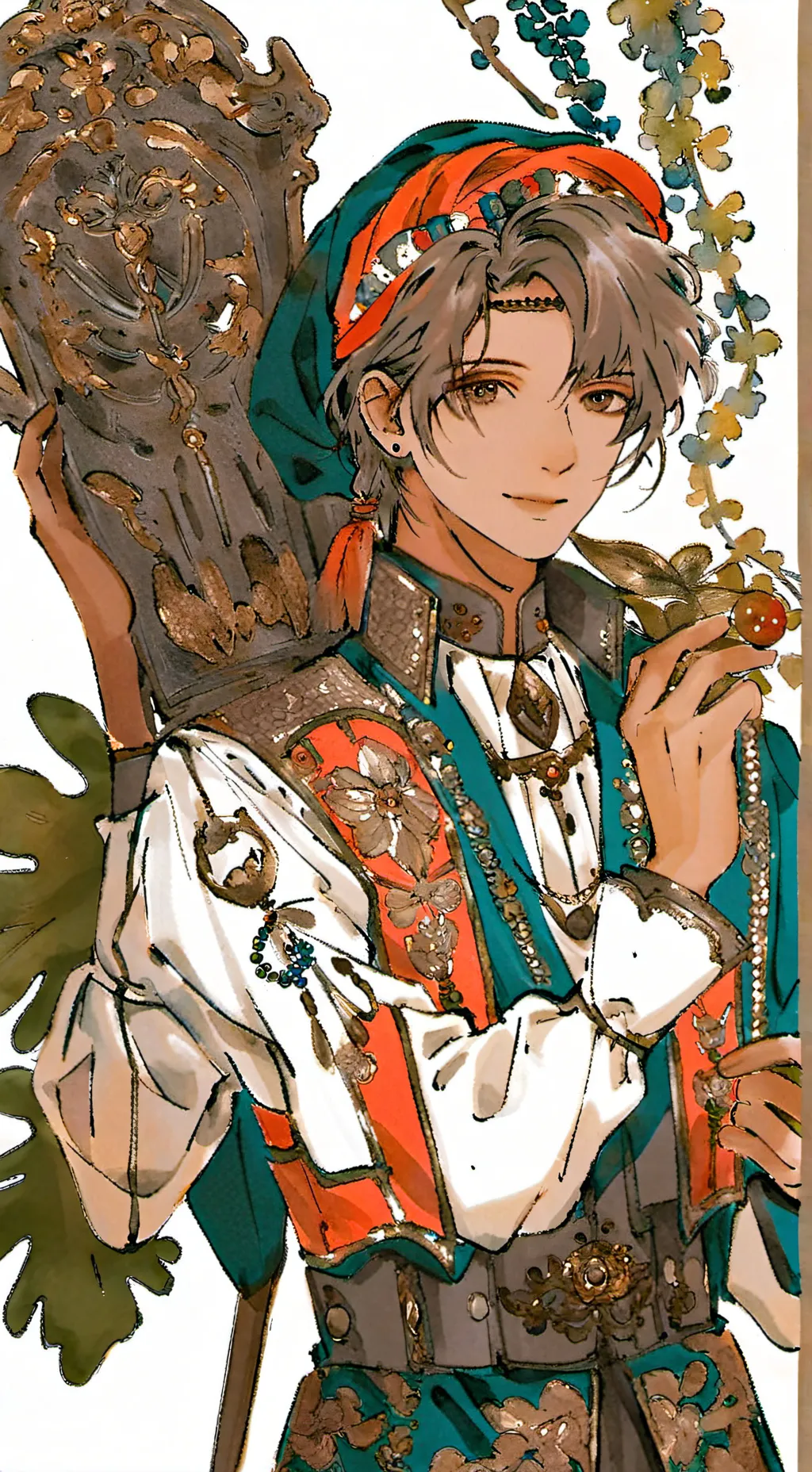 ai character: mino background