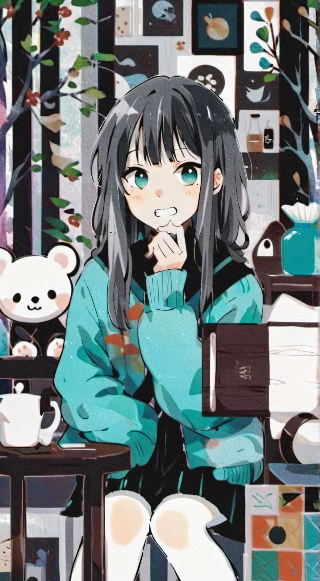 ai character: mha (lov)  background