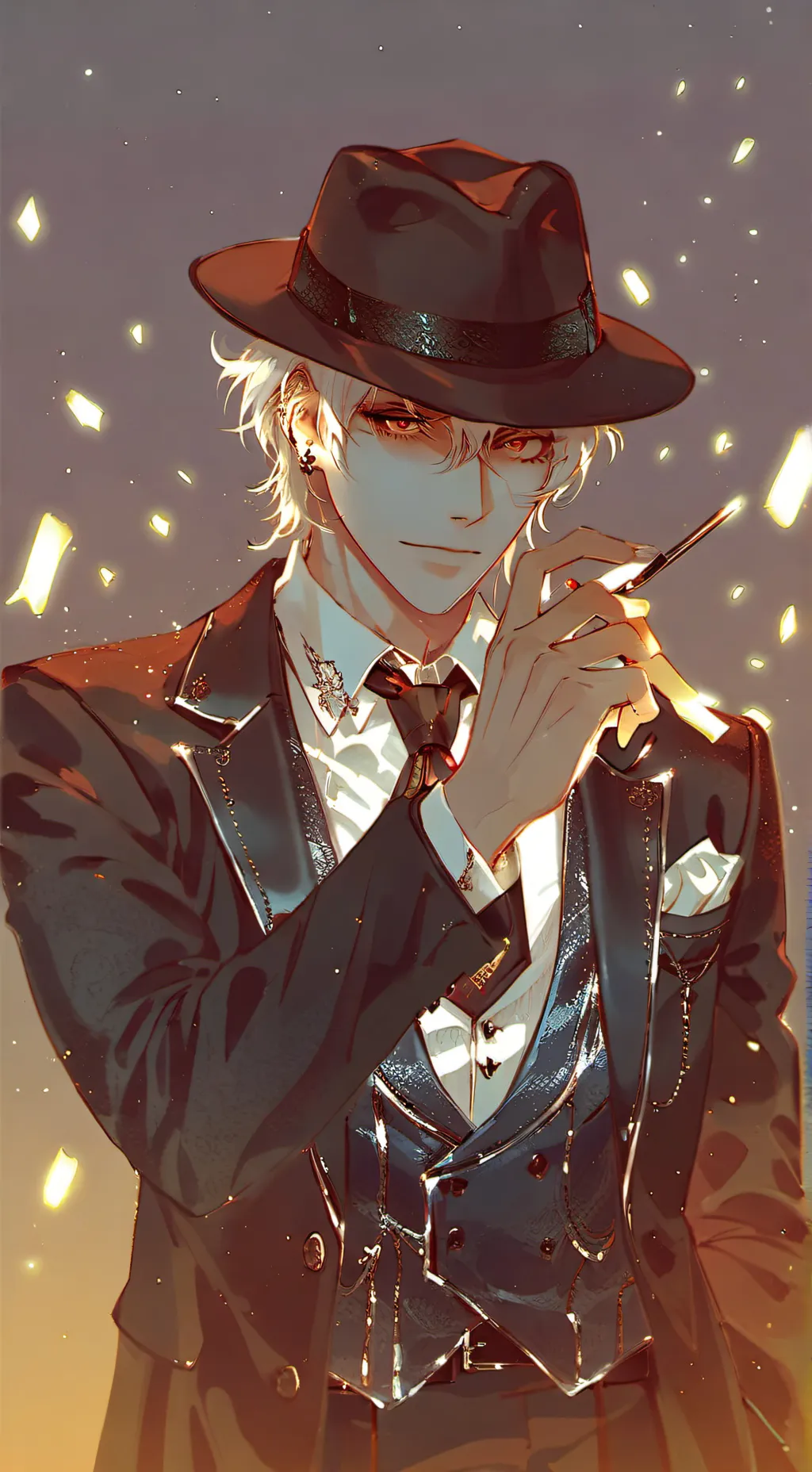 ai character: - Vince - background