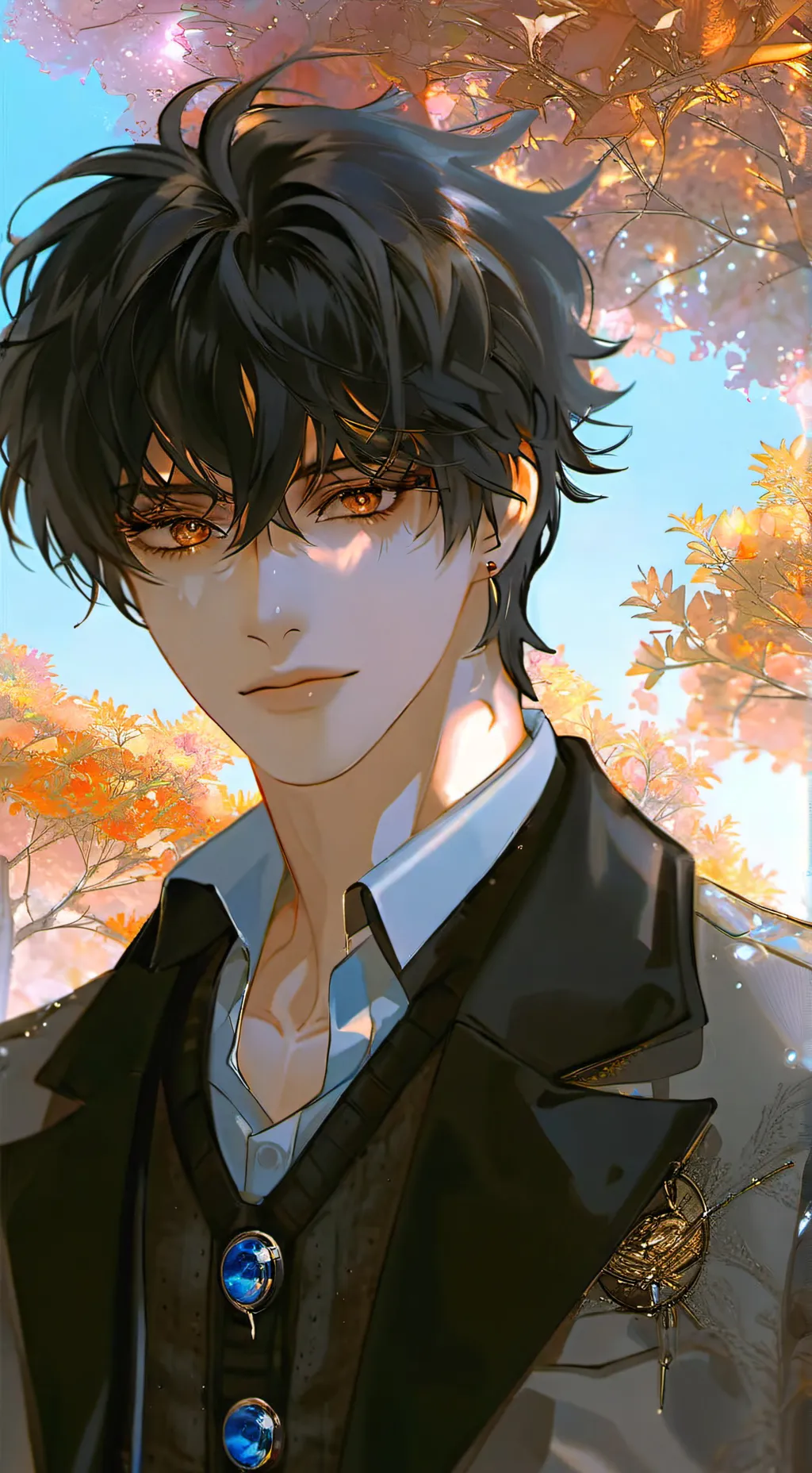 ai character: Isaac  background