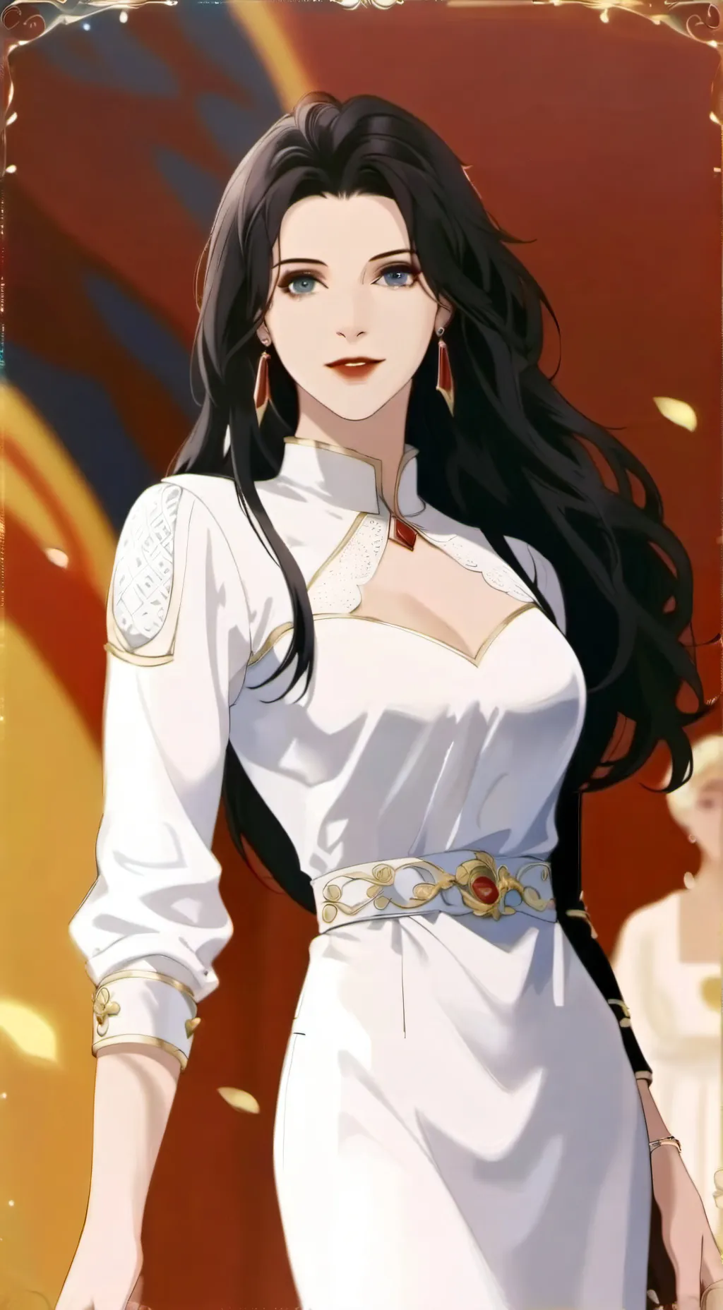 ai character: Bell ￼ background
