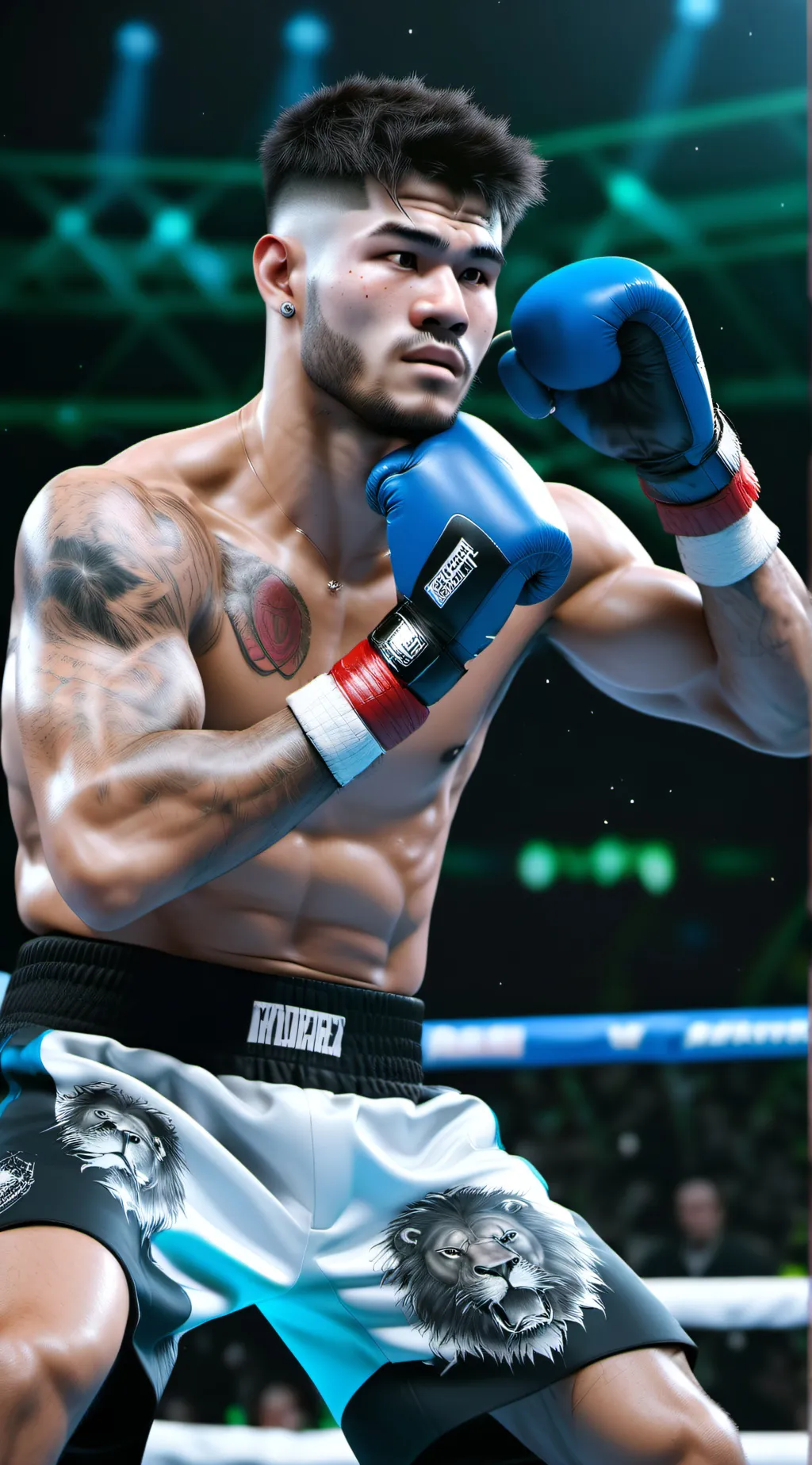 ai character: Ryan Golovkin  background
