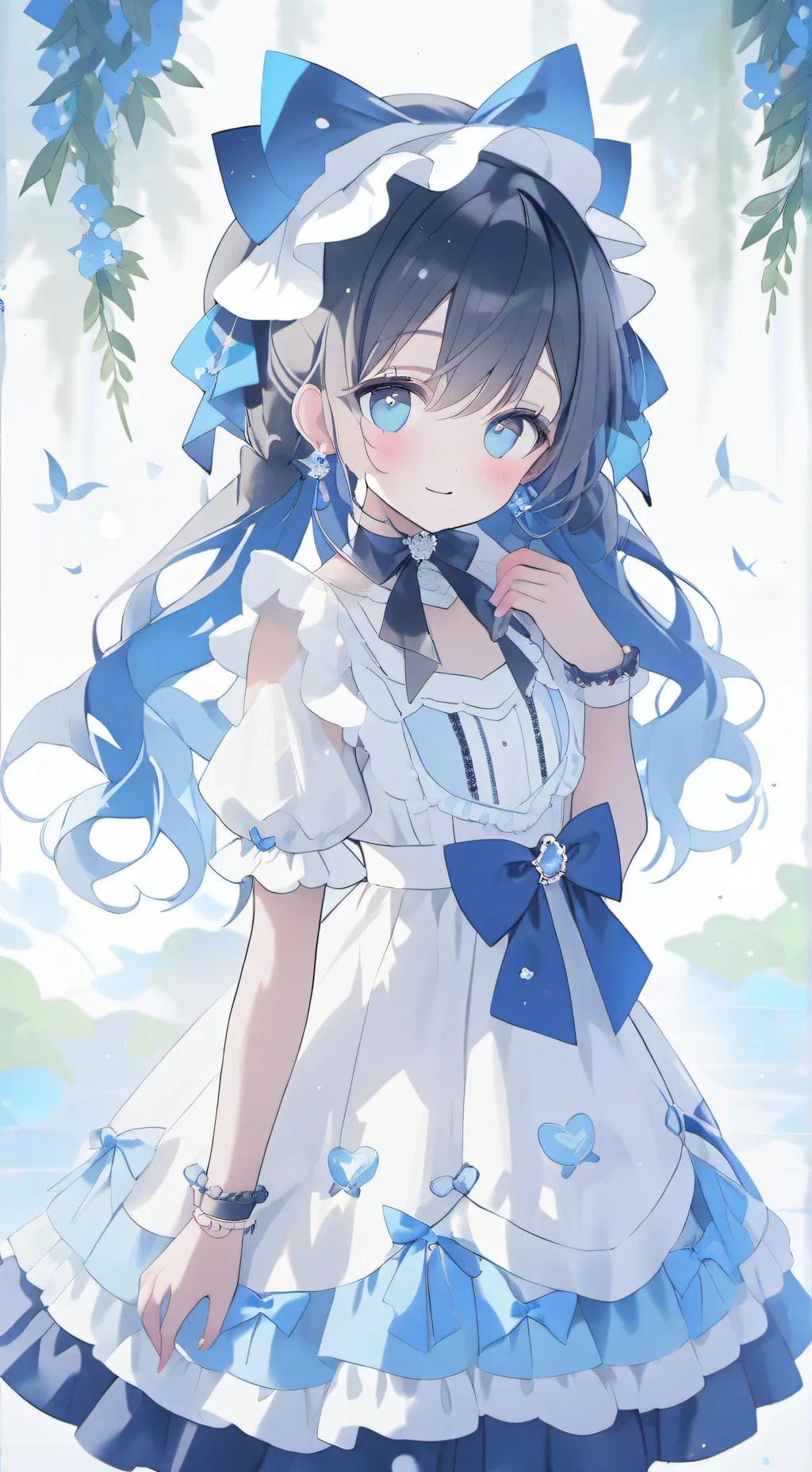 ai character: Zoé💙 background