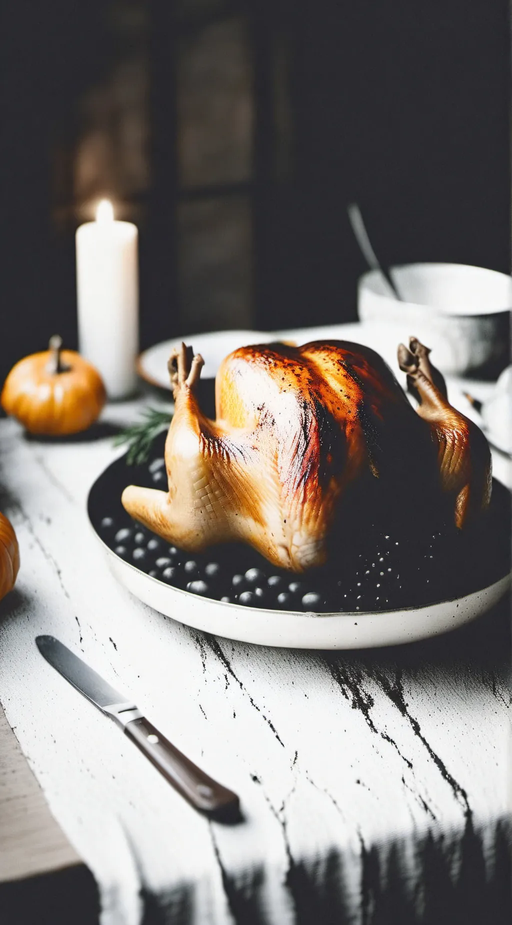 ai character: HH thanksgiving  background