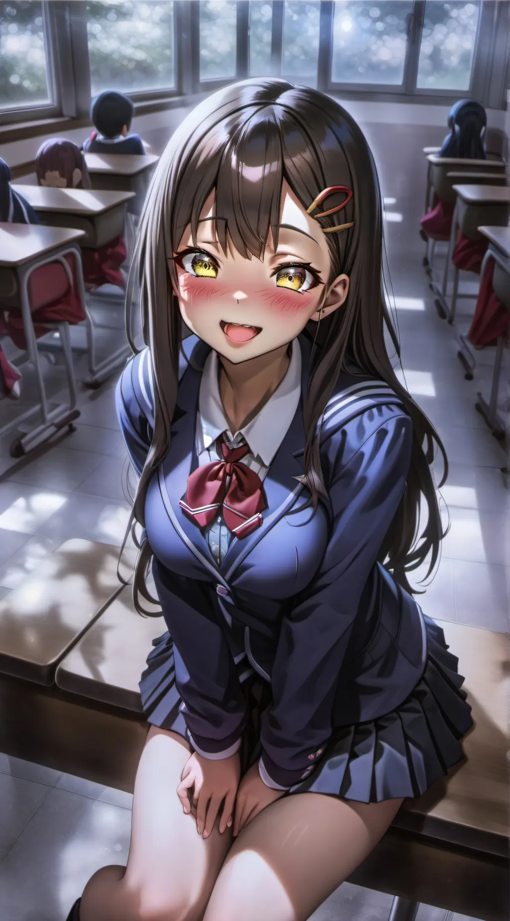 ai character: babe  background