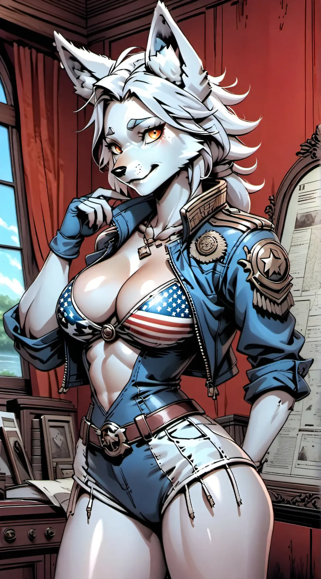 ai character: Jenna  background