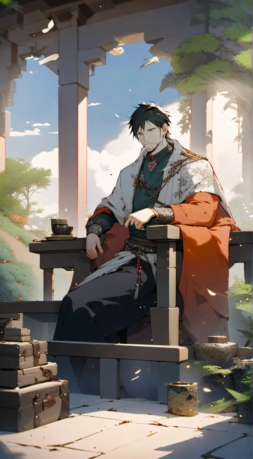 ai character: Sero background
