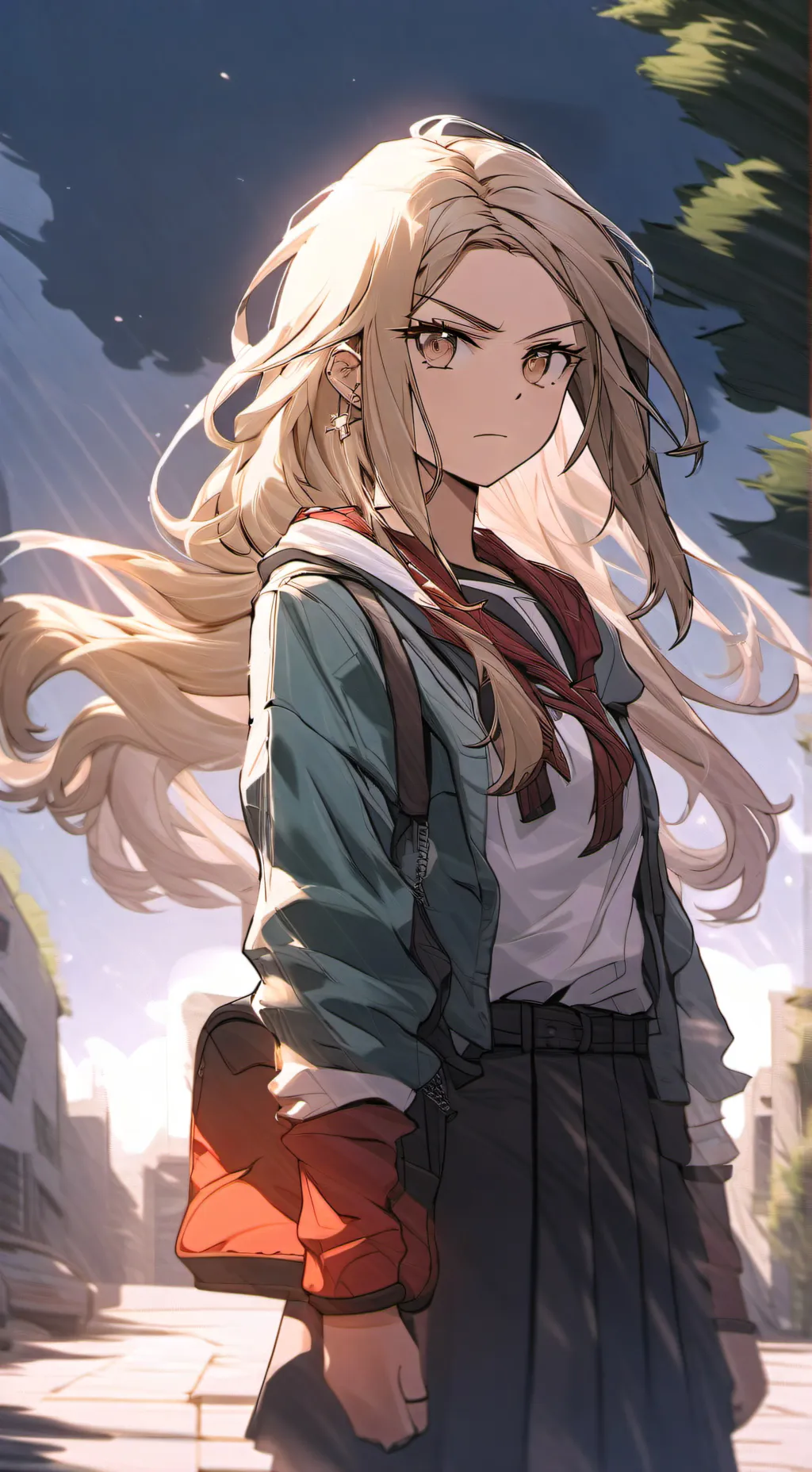 ai character: Amanda background