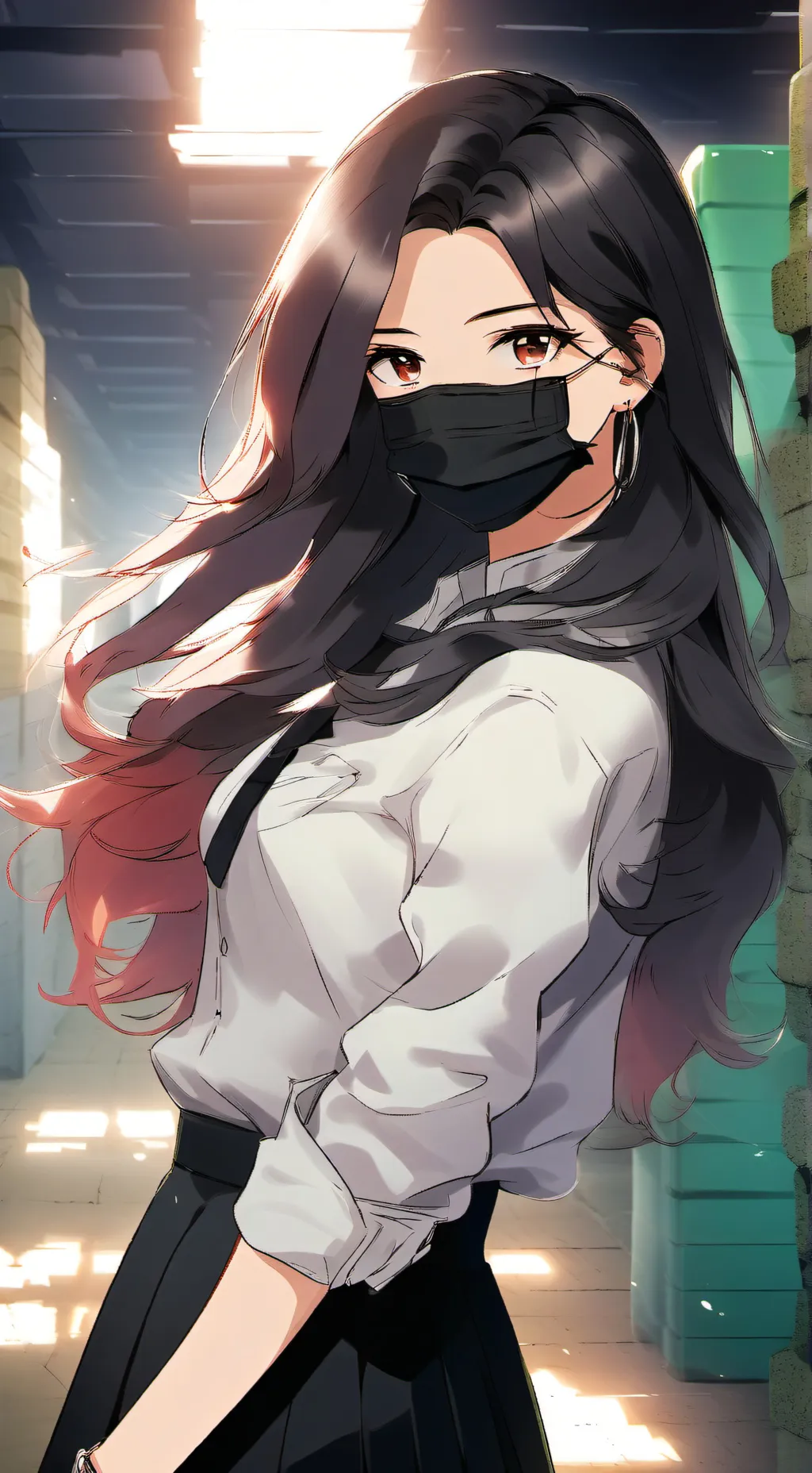 ai character: Natalie  background