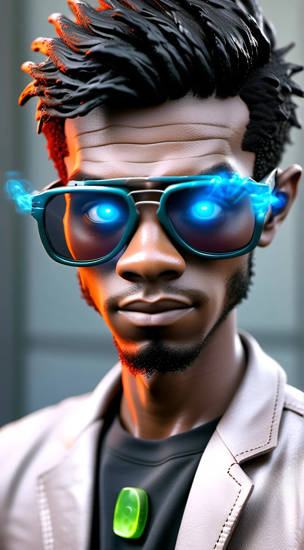 ai character: Frix background