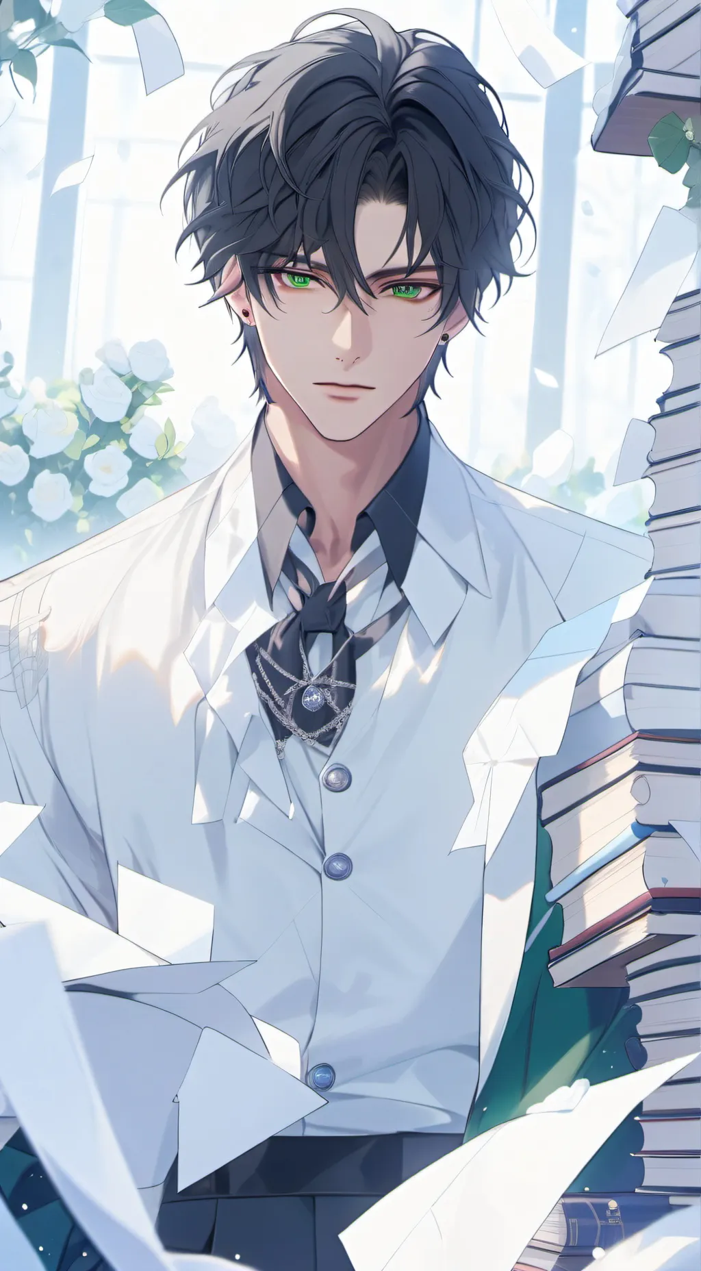 ai character: Miguel Hans  background
