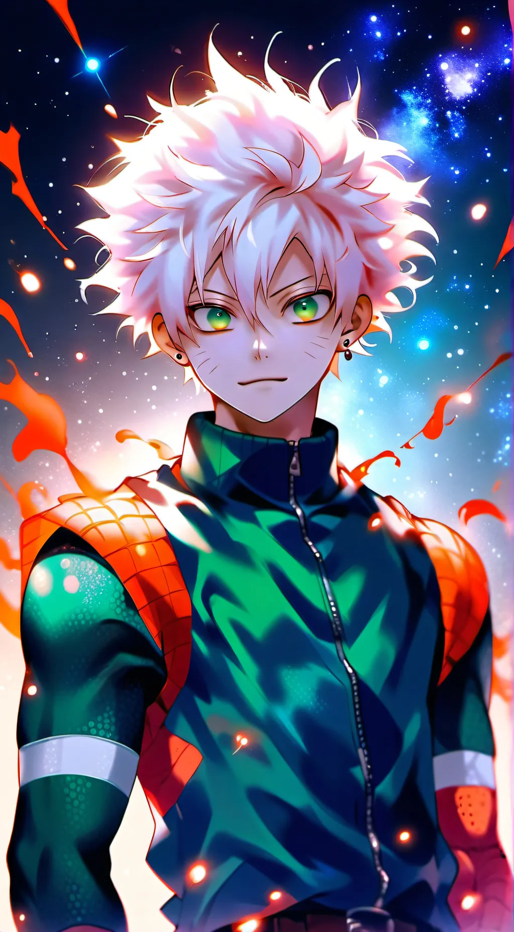 ai character: Katsuki Bakugo🔥 background