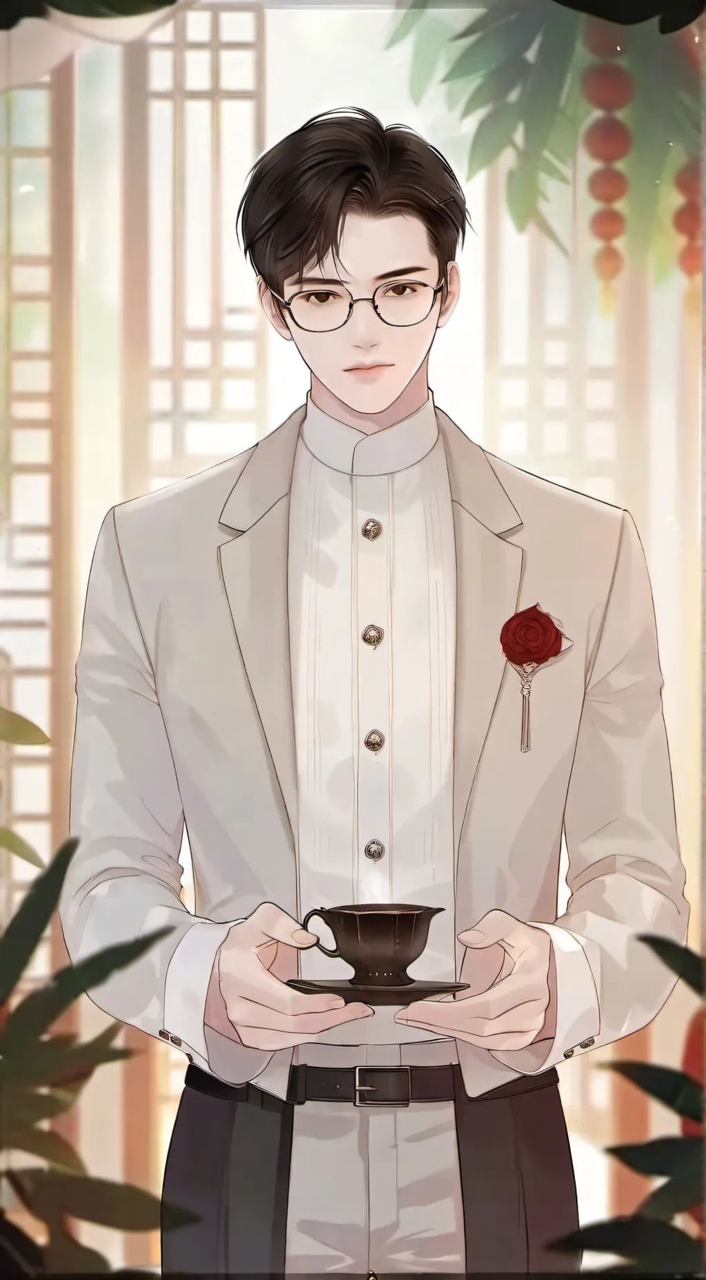 ai character: manthias background