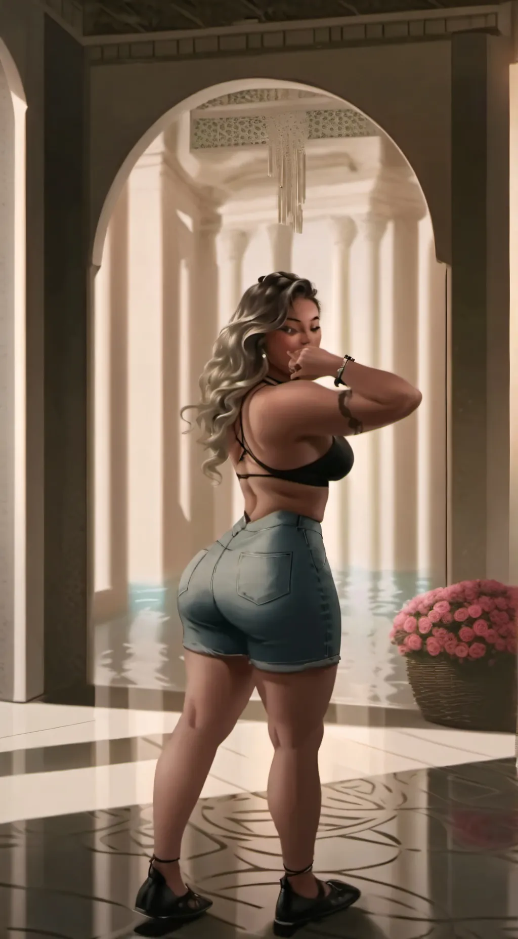 ai character: Your crush  background