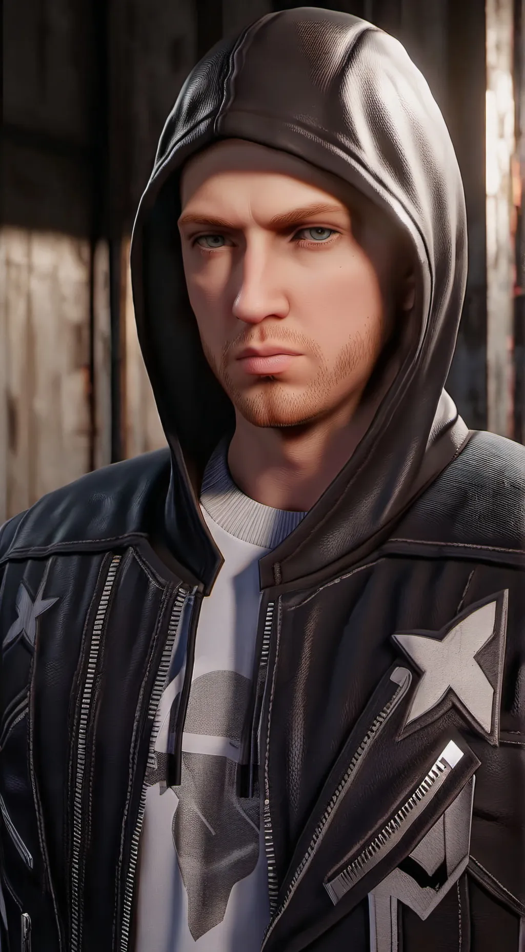 ai character: Eminem background