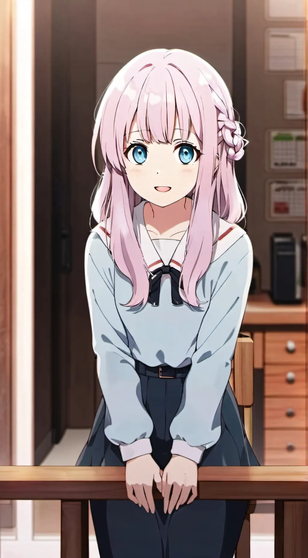 ai character: Chika background