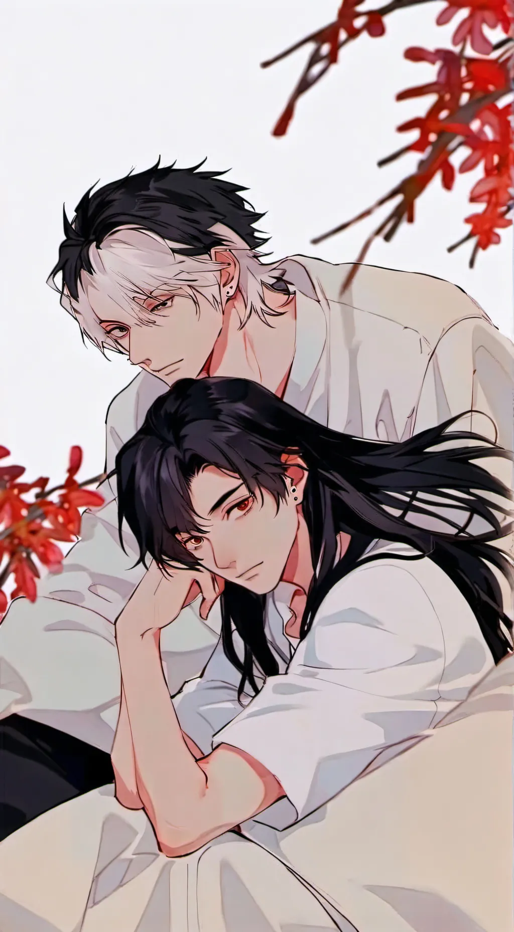 ai character: jjk sleepover background