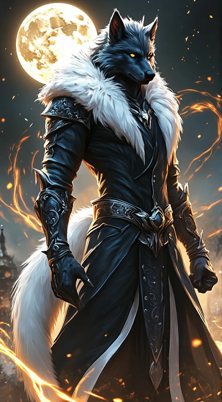 ai character: Zero  background