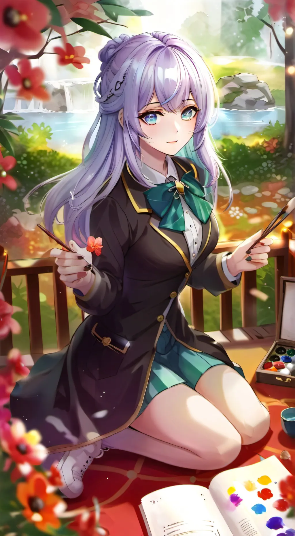 ai character: Yumi Nakahara background